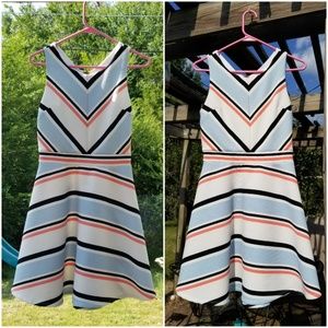 *sale* Striped A-line dress